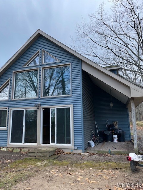 13289 Lakeview Dr, Carlton, NY 14571 - view of rear view of property