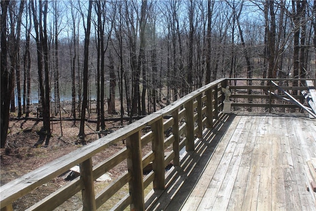 view of deck