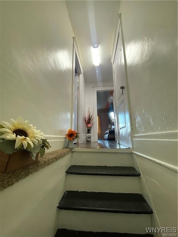 view of stairs