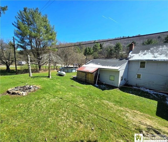 view of yard