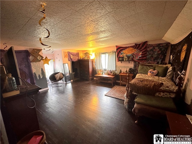 living room featuring wood finished floors