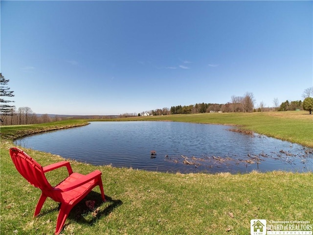 property view of water