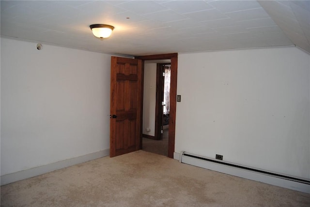 230 Birch St, Kane-Borough, PA 16735 - unfurnished room with baseboard heating and carpet flooring