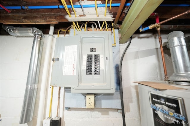 utilities with electric panel