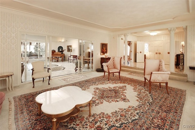 view of common area