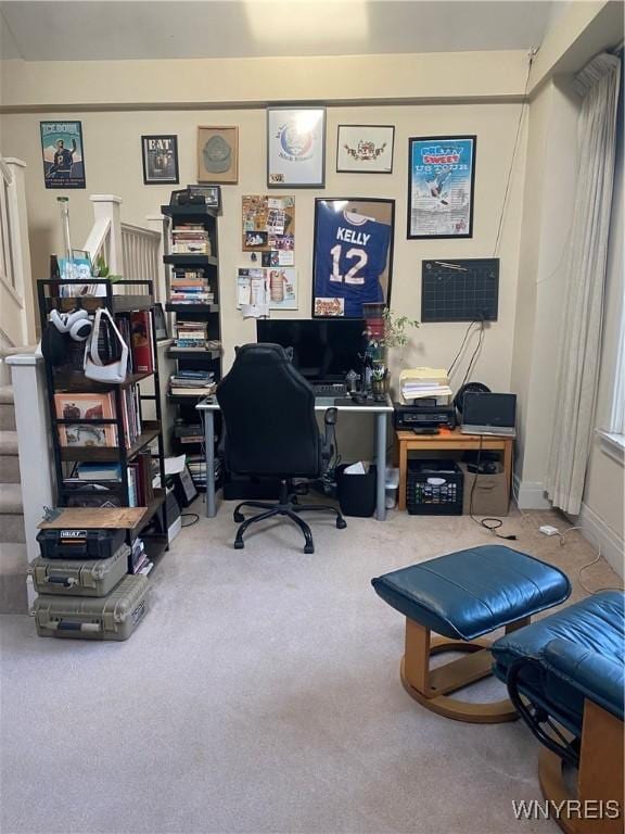 435 Tacoma Ave, Buffalo, NY 14216 - office area with carpet floors