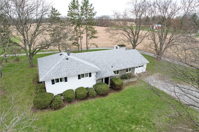 drone / aerial view
