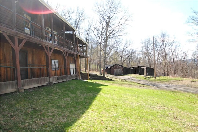 9221 Health St, North Dansville, NY 14437 - view of yard