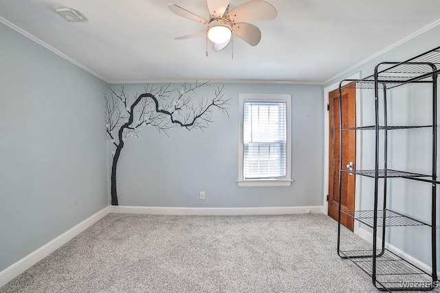 35 University Ct, Amherst, NY 14226 - unfurnished room with carpet, baseboards, and ornamental molding