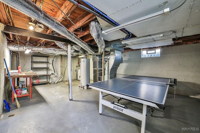 35 University Ct, Amherst, NY 14226 - below grade area featuring gas water heater