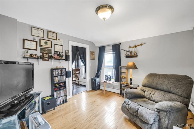 348 Virginia St, Buffalo, NY 14201 - living room featuring light wood-style floors