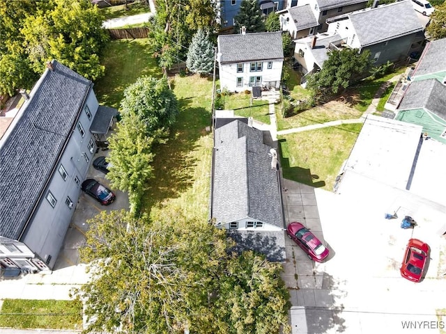 348 Virginia St, Buffalo, NY 14201 - drone / aerial view with a residential view