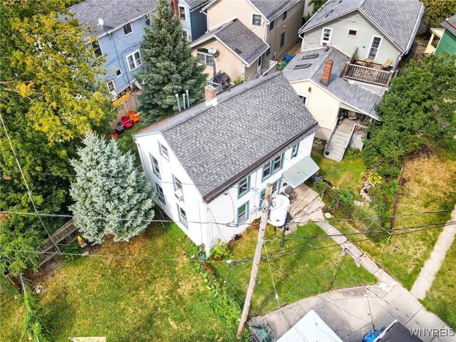 348 Virginia St, Buffalo, NY 14201 - aerial view with a residential view