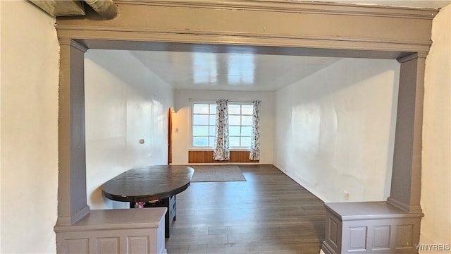 86 Roehrer Ave, Buffalo, NY 14208 - entryway featuring dark wood-style flooring