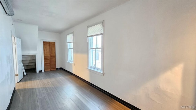 86 Roehrer Ave, Buffalo, NY 14208 - interior space featuring baseboards, wood finished floors, and a closet
