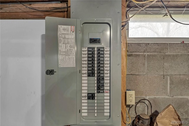 utilities with electric panel