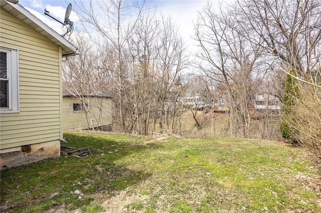 view of yard