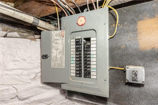 utilities with electric panel