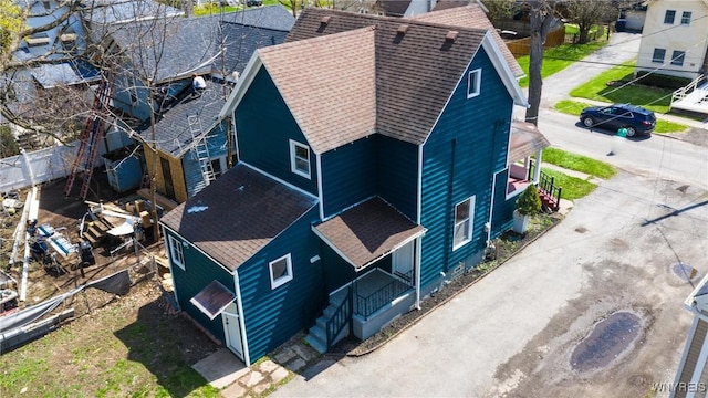 drone / aerial view