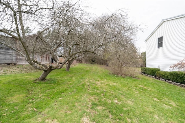 view of yard