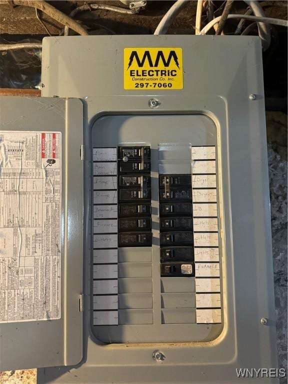 utilities with electric panel