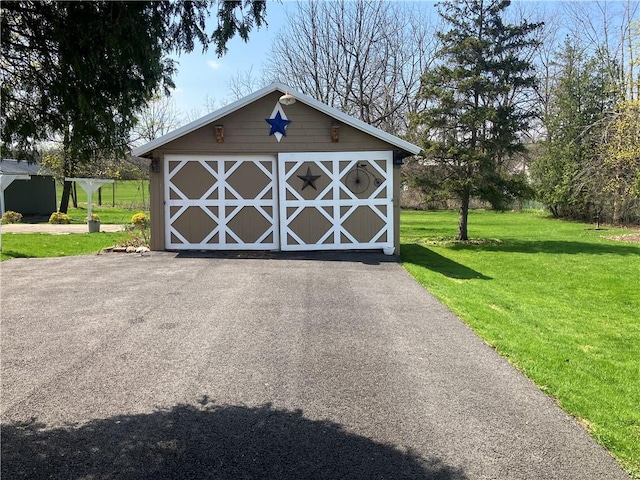 view of outbuilding featuring an outdoor structure