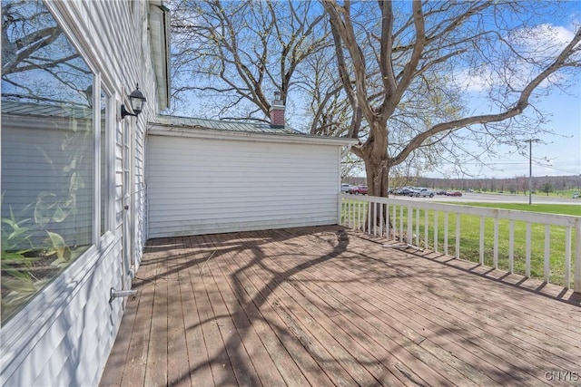 19 Whig Hill Rd, West Monroe, NY 13167 - deck with a yard