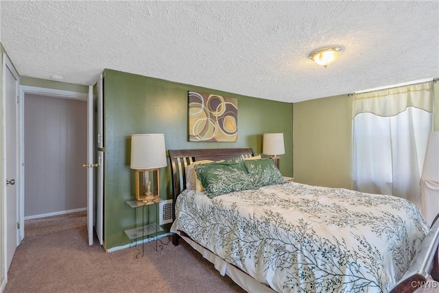 19 Whig Hill Rd, West Monroe, NY 13167 - bedroom featuring a textured ceiling, carpet floors, and baseboards