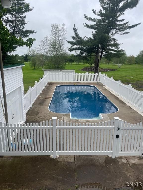19 Whig Hill Rd, West Monroe, NY 13167 - view of pool with a fenced backyard
