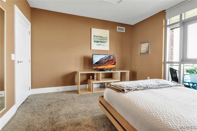 132 Lakefront Blvd Unit 504, Buffalo, NY 14202 - carpeted bedroom with visible vents and baseboards