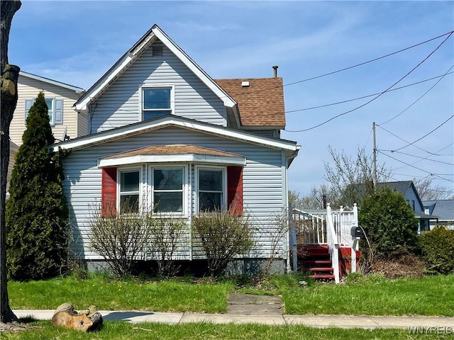 59 Park Ave, Tonawanda-City, NY 14150 - view of front of property with a shingled roof