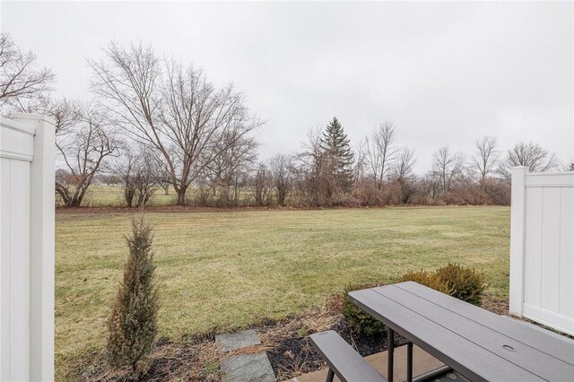 view of yard