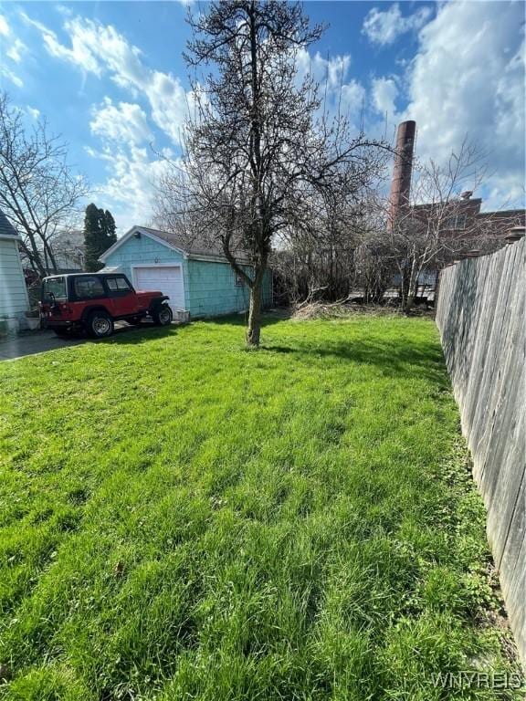 94 Farmer St, Buffalo, NY 14207 - view of yard featuring fence