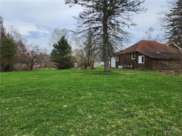 view of yard