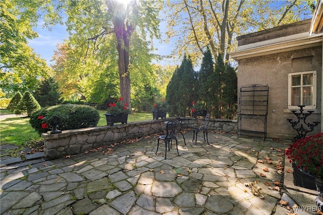 view of patio / terrace with outdoor dining space
