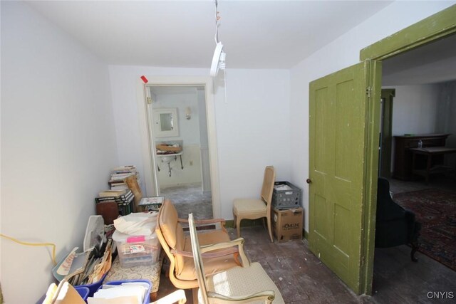view of dining space