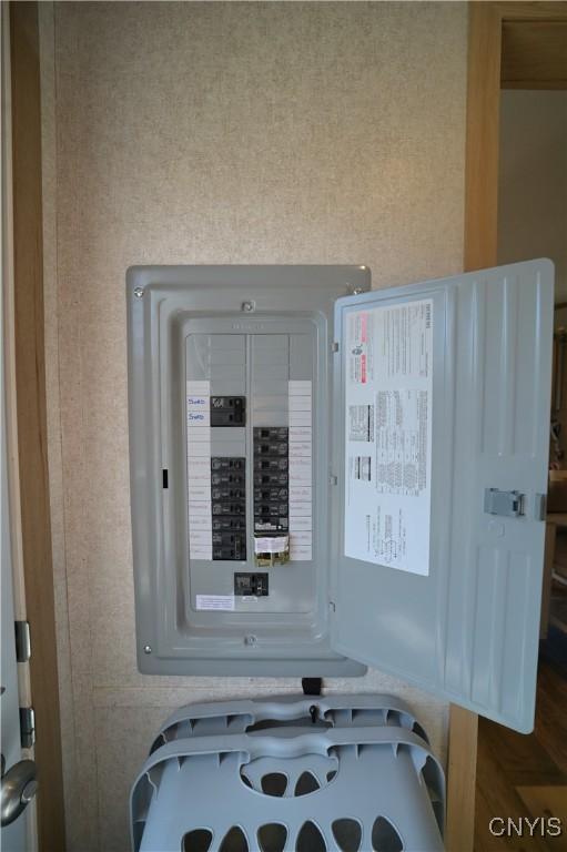 utilities with electric panel