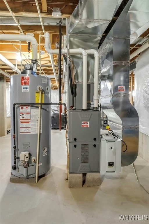 utilities with gas water heater