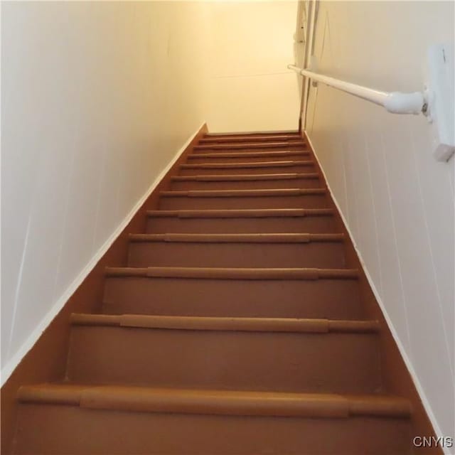 view of stairs
