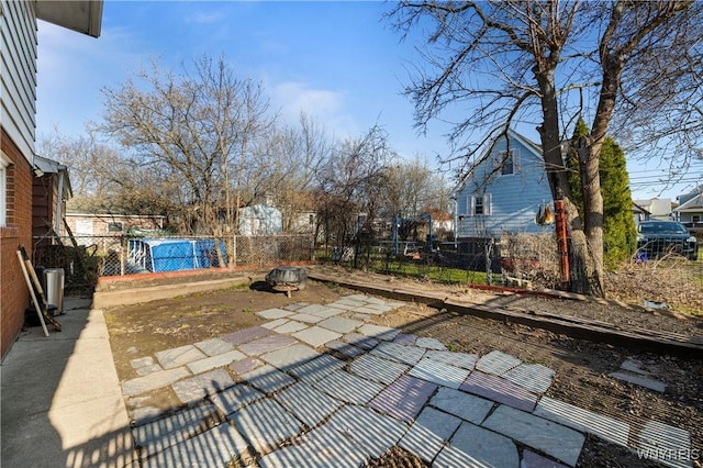 view of patio / terrace with fence
