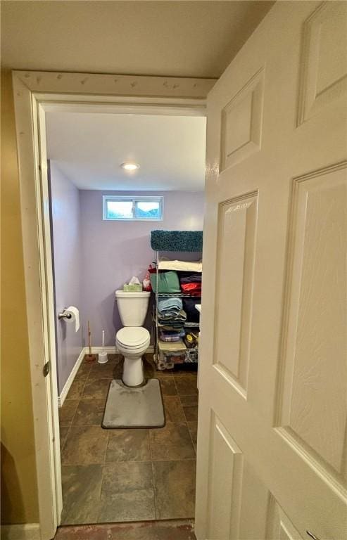 bathroom with toilet