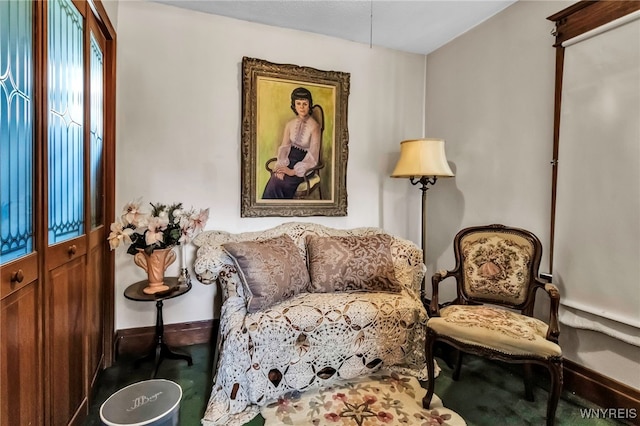 view of sitting room
