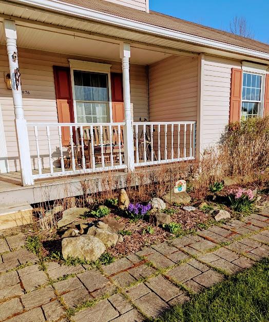 5876 Clearview Ln, Alfred, NY 14803 - entrance to property with covered porch