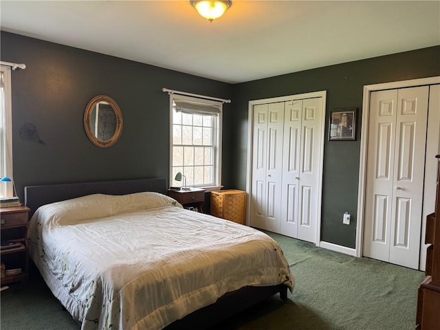 5876 Clearview Ln, Alfred, NY 14803 - carpeted bedroom with two closets and baseboards