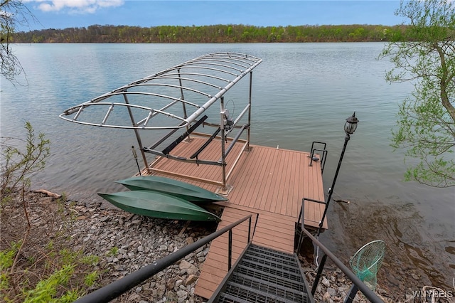 4482 Lower River Rd, Lewiston, NY 14092 - dock area featuring a water view