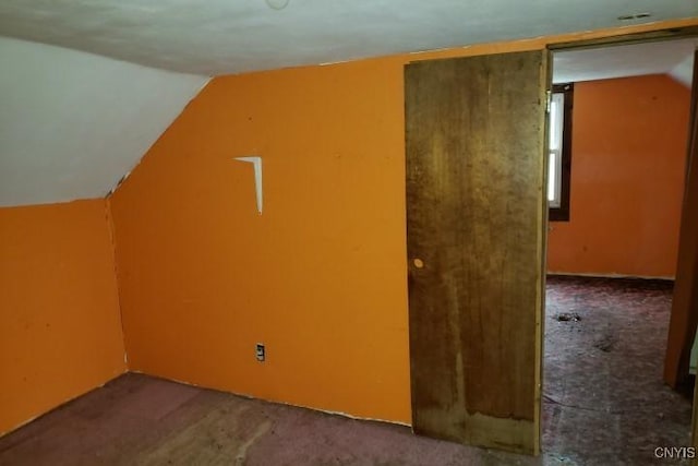 24 Railroad St, Elbridge, NY 13080 - additional living space with carpet flooring and lofted ceiling