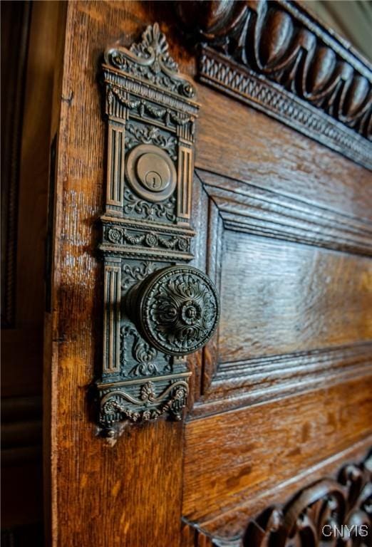 view of details