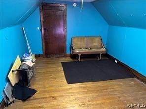 675 Northumberland Ave, Buffalo, NY 14215 - bonus room with vaulted ceiling and wood finished floors
