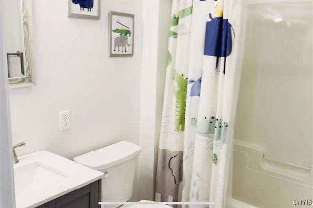 30372 Hadley Rd, Rutland, NY 13612 - full bath with toilet, a shower with shower curtain, and vanity