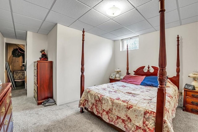 394 Nersesian Rd, Otsego, NY 13348 - bedroom featuring carpet floors and a drop ceiling